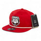 Georgia Bulldogs UGA 3D Classic Rope Hat- Red/ White