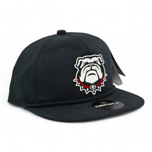 Georgia Bulldogs UGA 3D Classic Rope Hat- Charcoal