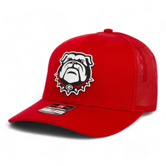 Georgia Bulldogs UGA 3D Snapback Trucker Hat- Red