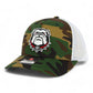 Georgia Bulldogs UGA 3D Snapback Trucker Hat- Army Camo/ White