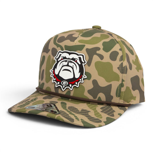 Georgia Bulldogs UGA 3D Duck Camo Rope Hat- Coastland