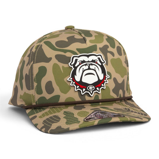 Georgia Bulldogs UGA 3D Duck Camo Rope Hat- Coastland