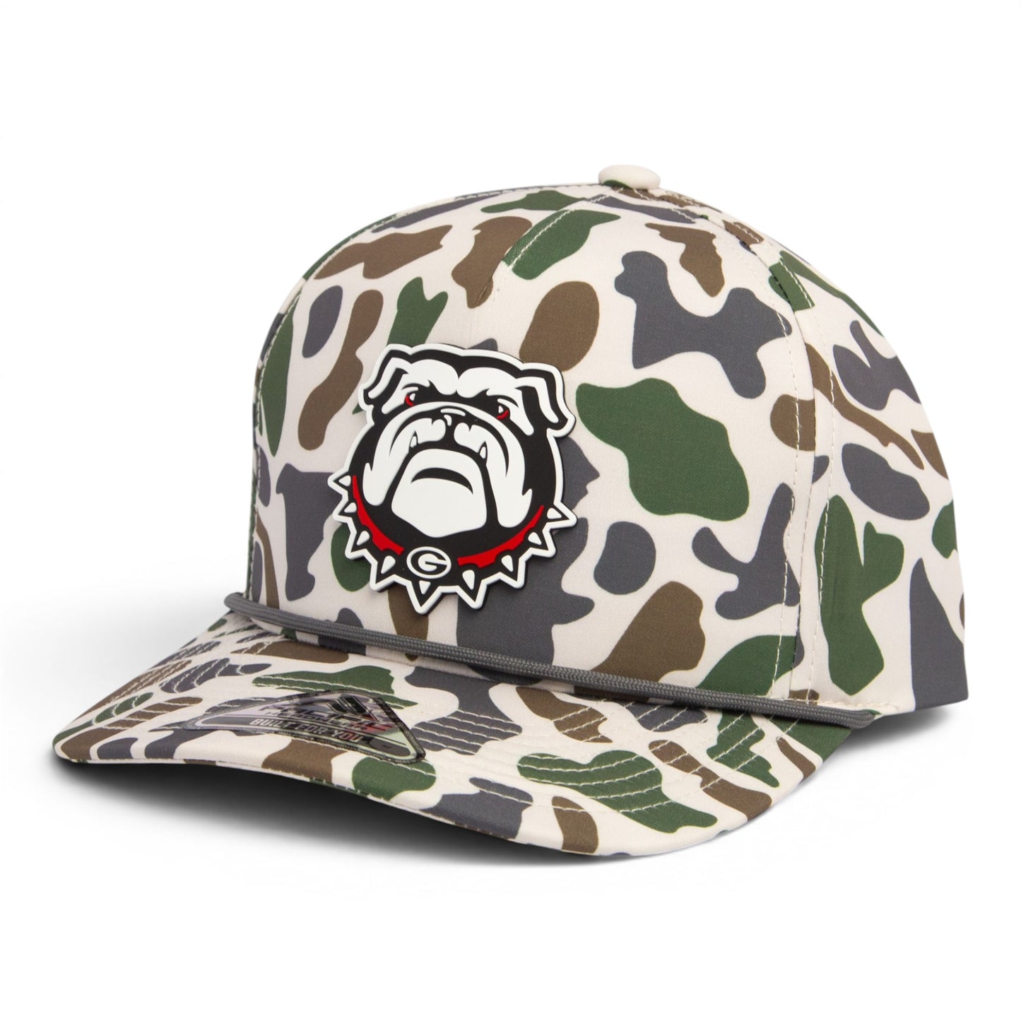 Georgia Bulldogs UGA 3D Duck Camo Rope Hat- Timberline