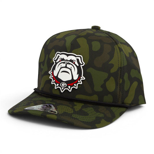 Georgia Bulldogs UGA 3D Duck Camo Rope Hat- Woodland