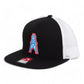 Houston Oilers 3D Wool Blend Flat Bill Hat- Black/ White