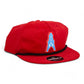 Houston Oilers 3D Classic Rope Hat- Red/ Black