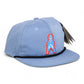 Houston Oilers 3D Perforated Rope Hat- Sky/ Black