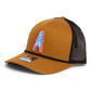 Houston Oilers 3D Snapback Trucker Rope Hat- Caramel/ Black