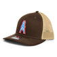 Houston Oilers 3D Snapback Trucker Hat- Brown/ Tan