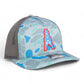 Houston Oilers 3D Snapback Trucker Hat- Saltwater Duck Camo/ Charcoal