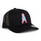 Houston Oilers 3D YP Snapback Trucker Hat- Black