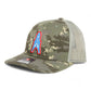 Houston Oilers 3D Snapback Trucker Hat- Military Digital Camo