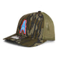 Houston Oilers 3D Snapback Trucker Hat- Mossy Oak Bottomland/ Loden