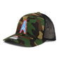 Houston Oilers 3D Snapback Trucker Hat- Army Camo/ Black