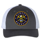 Denver Nuggets 3D Snapback Trucker Hat- Charcoal/ White - Ten Gallon Hat Co.