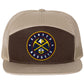 Denver Nuggets 3D Snapback Seven-Panel Trucker Hat- Brown/ Khaki - Ten Gallon Hat Co.