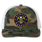 Denver Nuggets 3D Patterned Snapback Trucker Hat- Army Camo/ White - Ten Gallon Hat Co.