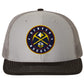 Denver Nuggets 3D Snapback Trucker Hat- Grey/ Charcoal/ Black - Ten Gallon Hat Co.
