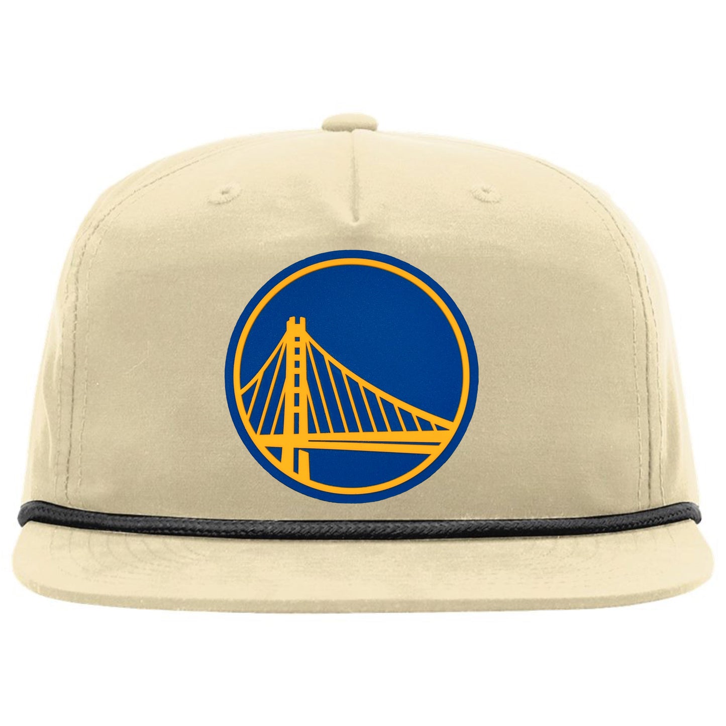 Golden State Warriors 3D Classic Rope Hat- Birch/ Black - Ten Gallon Hat Co.