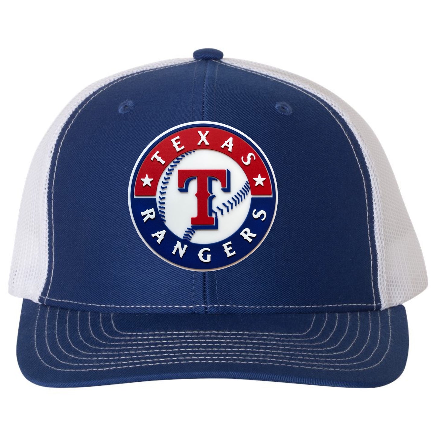 Texas Rangers 2023 World Series 3D Snapback Trucker Hat- Royal/ White - Ten Gallon Hat Co.