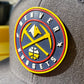 Denver Nuggets 3D PVC Patch Hat- Heather Grey/ Light Grey - Ten Gallon Hat Co.