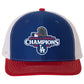 Los Angeles Dodgers 2024 World Series Champions 3D Snapback Trucker Hat- Royal/ White/ Red