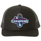 Los Angeles Dodgers 2024 World Series Champions 3D Snapback Trucker Hat- Black