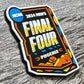 2024 March Madness- Final Four 3D Classic Rope Hat- Birch/ Black