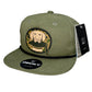 Duck Hunter Hat 3D Classic Rope Hat- Loden/ Black