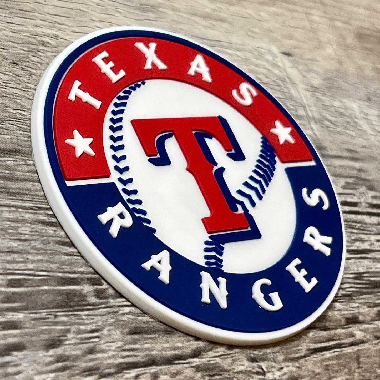 Texas Rangers 3D Snapback Trucker Hat- White/ Royal