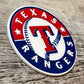 Texas Rangers 3D Wool Blend Flat Bill Hat- Charcoal/ White