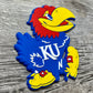 Kansas Jayhawks 3D Classic Rope Hat- Charcoal