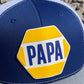 PAPA Know How 3D Classic YP Snapback Trucker Hat- Black/ White - Ten Gallon Hat Co.