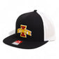 Iowa State Cyclones 3D Wool Blend Flat Bill Hat- Black/ White