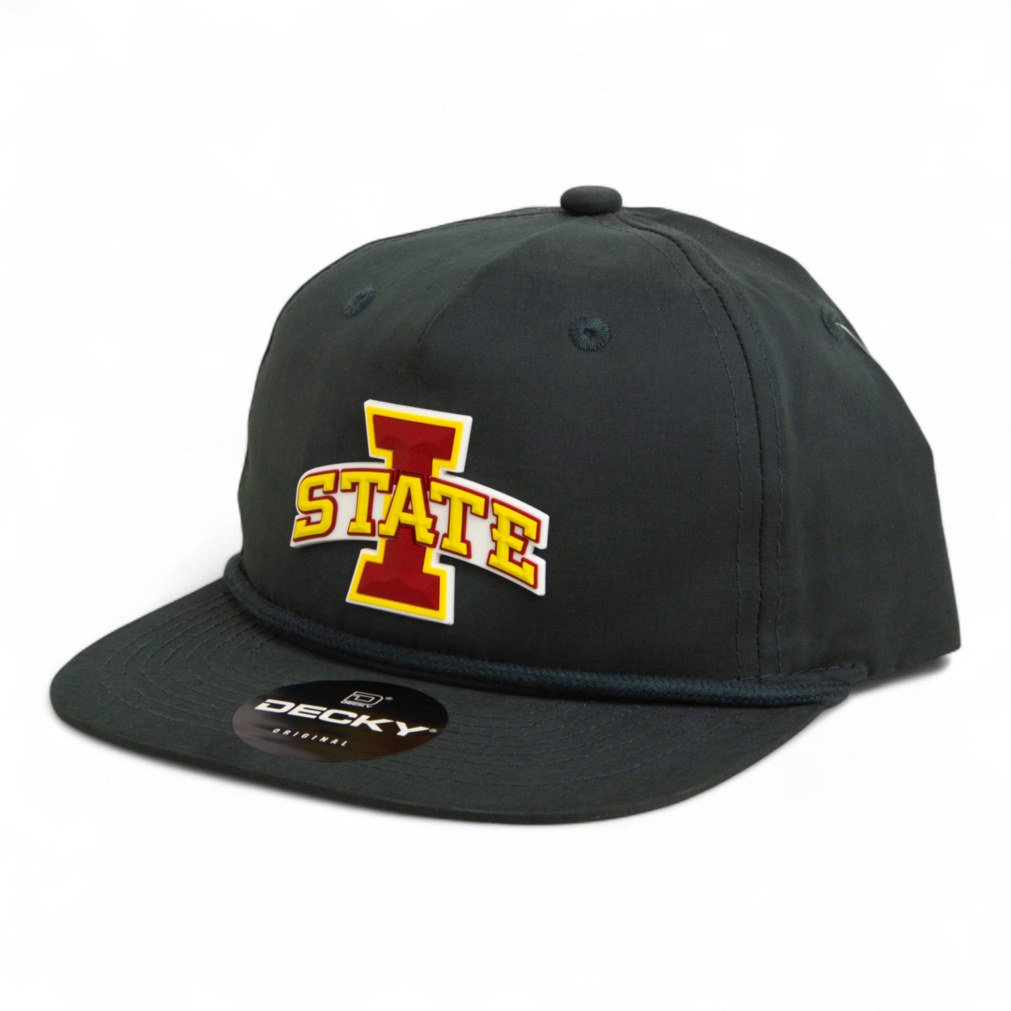 Iowa State Cyclones 3D Classic Rope Hat- Charcoal