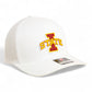 Iowa State Cyclones 3D Snapback Trucker Hat- White