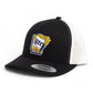 It's Miller Time Arkansas 3D YP Snapback Trucker Hat- Black/ White