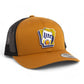 It's Miller Time Arkansas 3D YP Snapback Trucker Hat- Carmel/ Black