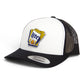It's Miller Time Arkansas 3D YP Snapback Trucker Hat- White/ Black