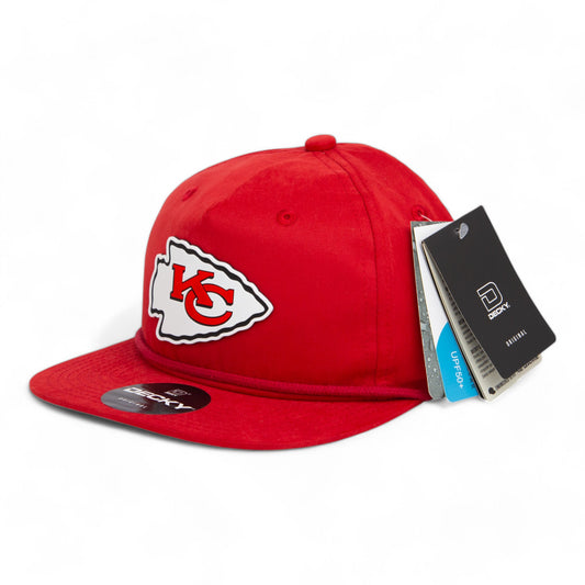 Kansas City Chiefs 3D Classic Rope Hat- Red