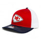 Kansas City Chiefs 3D Snapback Trucker Hat- Red/ White/ Navy