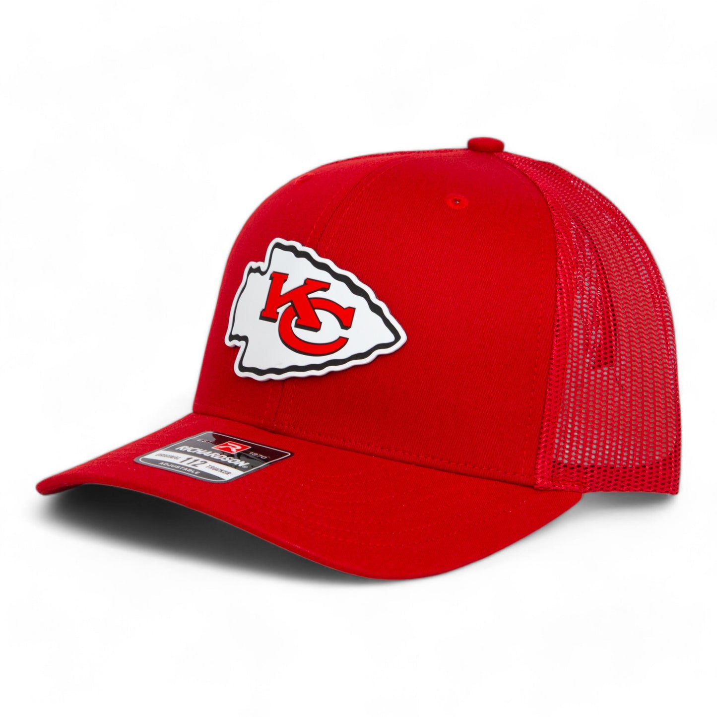 Kansas City Chiefs 3D Snapback Trucker Hat- Red