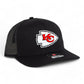 Kansas City Chiefs 3D Snapback Trucker Hat- Black