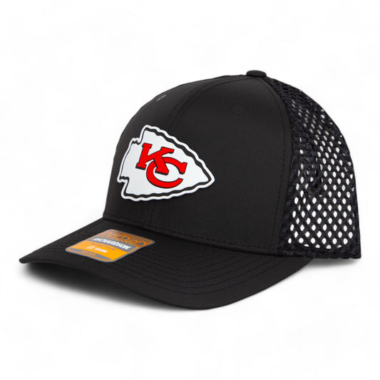 Kansas City Chiefs 3D Snapback Tilikum Trucker Hat- Black