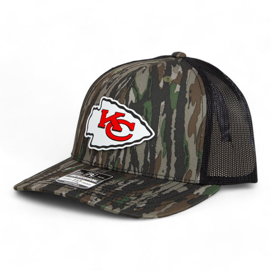 Kansas City Chiefs 3D Snapback Trucker Hat- Realtree Original/ Black