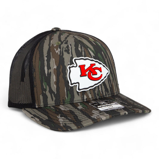 Kansas City Chiefs 3D Snapback Trucker Hat- Realtree Original/ Black