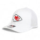 Kansas City Chiefs 3D Snapback Trucker Hat- White