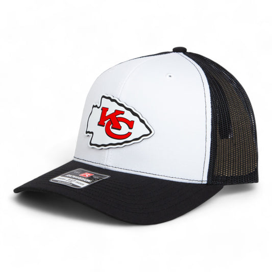 Kansas City Chiefs 3D Snapback Trucker Hat- White/ Black