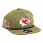 Kansas City Chiefs Super Bowl LIX 3D Perforated Rope Hat- Loden/ Black