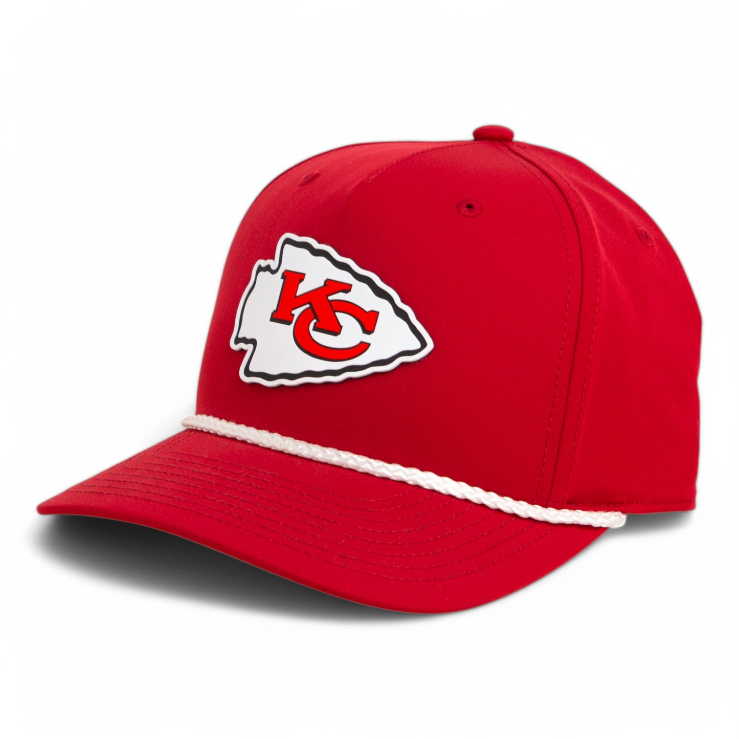 Kansas City Chiefs Super Bowl LIX 3D Snapback Rope Hat- Red/ White